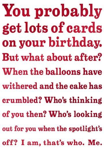 Birthday Quotes   QUOTATION – Image :    As the quote says – Description  Sensitive and Late Belated Funny Birthday Card Belated Birthday Funny, Belated Happy Birthday Wishes, Late Birthday Wishes, Belated Birthday Wishes, Happy Birthday Best Friend, Birthday Card Sayings, Belated Birthday Card, Birthday Poems, Birthday Wishes Funny