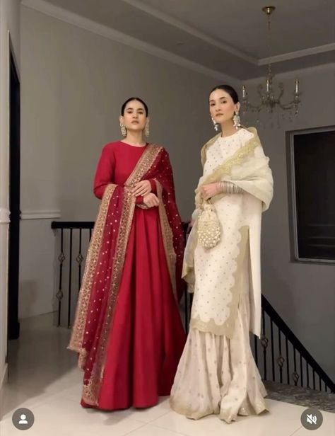 Fashion: #fashion, #style, #outfitinspiration, #beauty Wedding Formals Pakistani, India Winter Outfits, Winter Wedding Outfits Indian, Red Anarkali Suits Wedding, Hindu Couple, Pakistani Bridal Makeup Hairstyles, Coordinate Outfits, Dress Design Pakistani, Velvet Suit Design