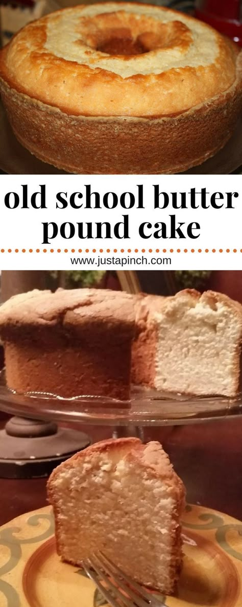 The best old school butter pound cake recipe there is! Ready in just 6 steps, this is an easy dessert recipe sure to please. #dessert #easyrecipe Butter Pound Cake Recipe, Butter Pound Cake, Weight Watcher Desserts, Easy Dessert Recipe, Pound Cake Recipe, Brownie Desserts, Low Carb Dessert, Oreo Dessert, Pound Cake Recipes