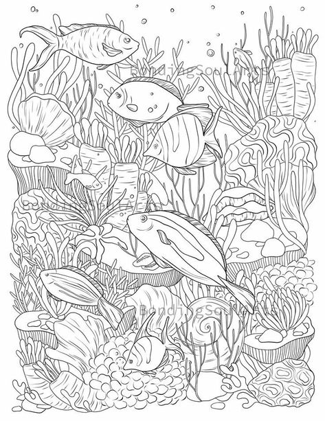 Coloring For Adults Therapy, The Office Coloring Pages, Ocean Coloring Pages For Adults, Landscape Coloring Pages, Printable Coloring Pages For Adults, Colouring Sheets For Adults, Ocean Coloring Pages, Best Coloring Pages, Coloring Pages Adult