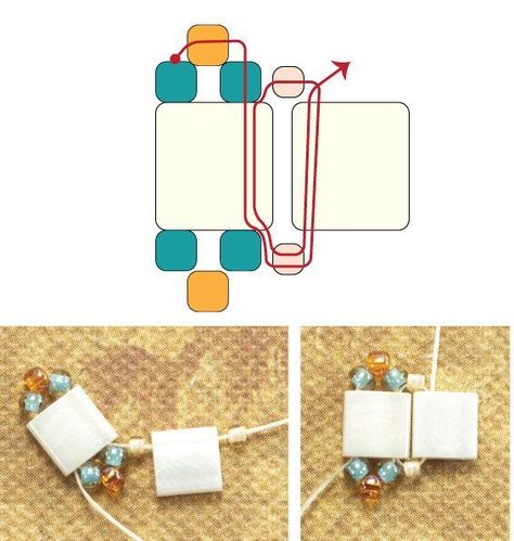 Stitch Bracelet Pattern, Seed Bead Patterns Free, Stitch Bracelet, Twin Beads, Motifs Perler, Beaded Bracelets Tutorial, Ladder Stitch, Beading Techniques, Bead Weaving Patterns