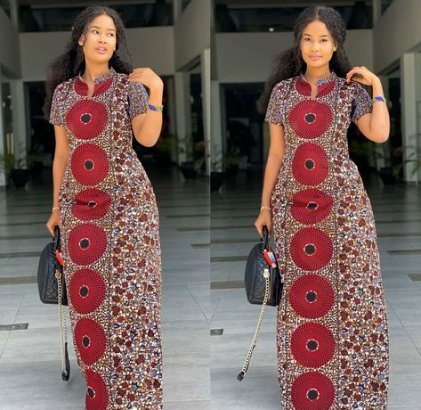 Chitenge Dresses, Long Ankara Dresses, Ankara Long Gown, African Attire Dresses, Ankara Long Gown Styles, Long African Dresses, Ankara Dress Styles, Ankara Gowns, African Styles