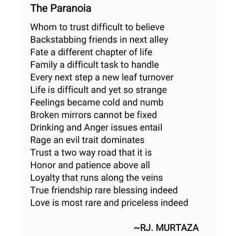 People with paranoia may feel like they're being persecuted Paranoia Quotes Funny, Parasitic People Quotes, Paranoia Quotes, Quotes About Paranoia, Poem About Narcissism, Backstabbing Friends, Disney Movie Art, Broken Mirror, Movie Art