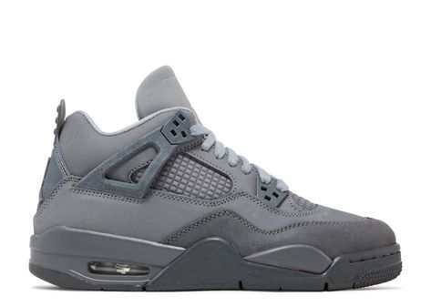 Grey Jordans 4, Jordan 4 Shoes For Women, Jordan 4 Grey Outfit, New Jordans Shoes 2024, Wet Cement Jordan 4, Jordan 4 Wet Cement, Good Shoes For School, Shoes To Ask For Christmas, Cement 4s Outfit