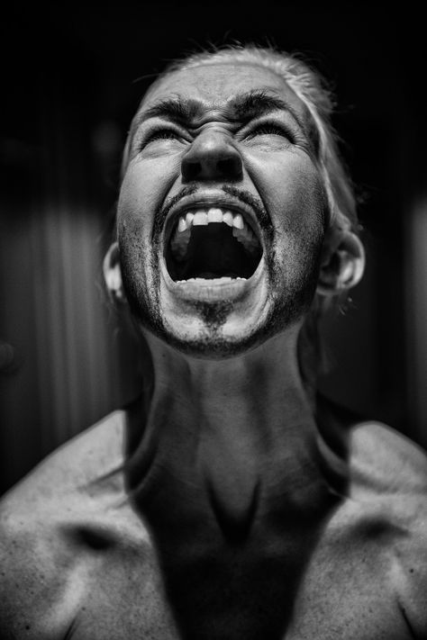 Man Screaming Photography, Man Screaming Reference, People Screaming Reference, Screaming Face Photography, Confused Face Expression, Scared Reference Pose, Screaming Face Reference, Screaming Reference Photo, Screaming Pose Reference