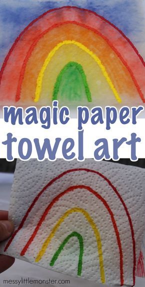 Science Fun For Preschoolers, Rainbow Physical Activities, Absorption Science Experiment, Kindy Science Experiment, Stem Rainbow Activities, Science Week Crafts, Paper Towel Rainbow Experiment, Prep Art Activities, Rainbow Science Experiment For Kids