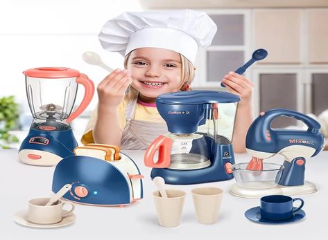 Are you looking to purchase one of the 5 best blenders for baby food ? Then, this buying guide is just for you. Mini Kitchen Appliances, Mini Appliances, Kitchen Playsets, Kitchen Appliance Set, Pembuat Roti, Kitchen Sets For Kids, Pretend Kitchen, Coffee Maker Machine, Kids Play Kitchen