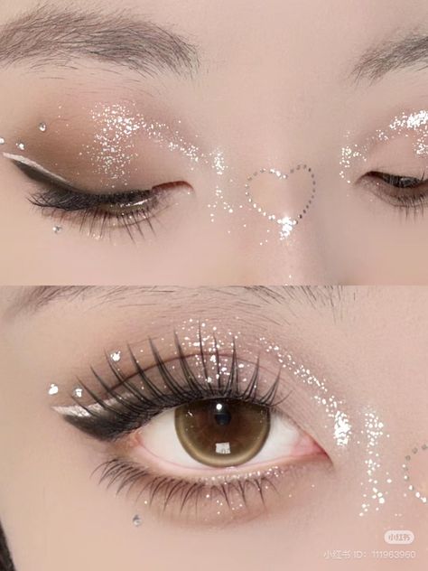 Pop Makeup, Douyin Makeup, Cute Eye Makeup, Event Makeup, Formal Makeup, Ethereal Makeup, Eye Makeup Designs, Colorful Eye Makeup, Fancy Makeup