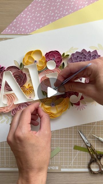 Quilling Tutorial Step By Step, Quilling Tutorial, Quilling Techniques, Floral Nursery, Make Paper, Quilling Art, How To Make Paper, Art Craft, Fun Crafts