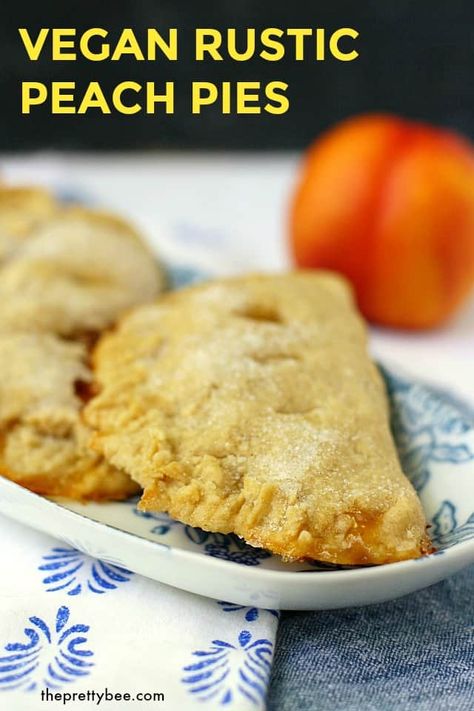 Peach Cookies Recipe, Peach Hand Pies, Peach Healthy, Peach Pies, Vegan Peach, Peach Cookies, Hand Pie Recipes, Peach Recipes, Vegan Pie