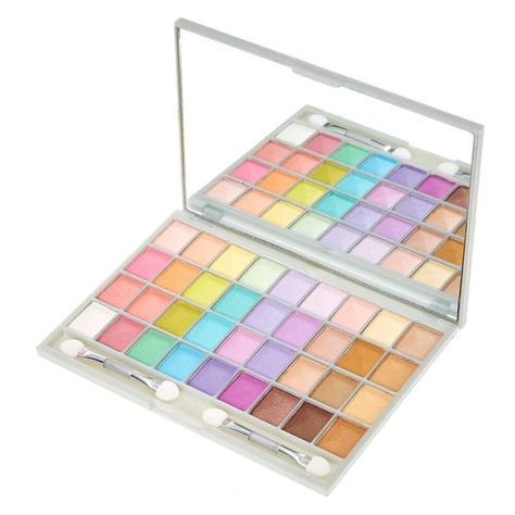 Claire's Makeup, Rainbow Eyeshadow, Makeup Kit For Kids, Cute Eyeshadow Looks, Makeup Pallets, Makeup Eyeshadow Palette, Funky Style, Kids Makeup, Eyeshadow Palettes