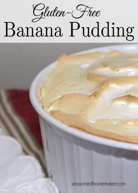 Gluten Free Banana Pudding, Celiac Diagnosis, Banana Pudding From Scratch, Pudding Vanilla, Pudding Banana, Homemade Banana Pudding, Vanilla Wafer, Gluten Free Living, Gluten Free Banana