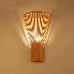 Wall Lamps Rattan Fan, Lighting Units, Chinese Living Room, Japanese Lamps, Bamboo Structure, Bamboo Light, Bamboo Lamp, Warm Interior, Bamboo Shades