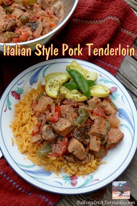 Tornado Recipe, Tenderloin Recipes Crockpot, Slow Cooker Pork Tenderloin, Pork Tenderloin Recipe, Tenderloin Recipe, Pork Loin Recipes, Family Friendly Dinners, Tenderloin Recipes, Creamy Tomato Sauce