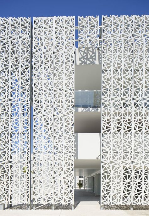 Facade Pattern, Building Skin, Architectural Pattern, Metal Facade, Facade Cladding, Parametric Design, Building Facade, Zaha Hadid, Facade Architecture