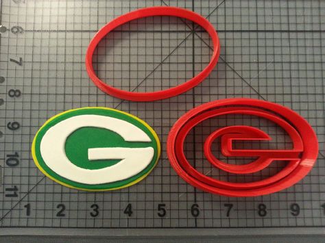 Green Bay Packers Cookie Cutter Set by JBCookieCutters on Etsy Green Bay Packers Party, Green Bay Packers Cake, Packers Cake, Packers Party, Green Bay Packers Crafts, Green Bay Packers Colors, Football Wedding, Green Bay Packers Football, Packers Fan