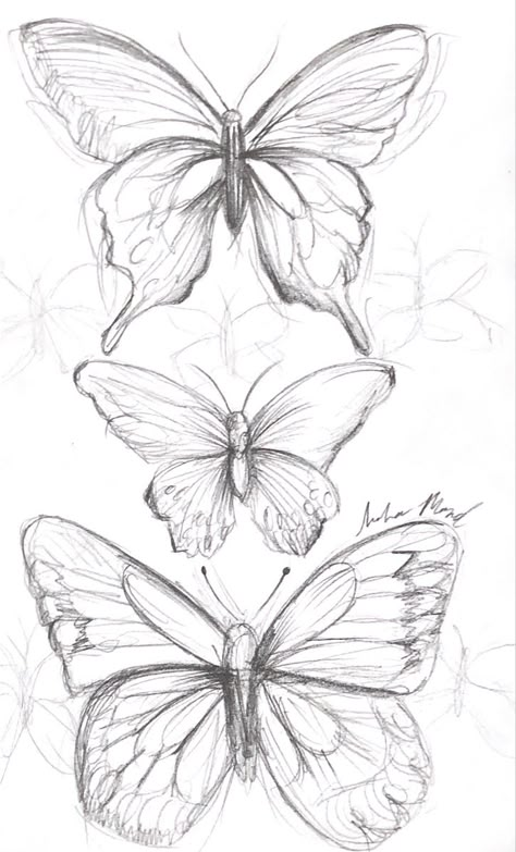 Butterfly Art Drawing, Butterfly Sketch, Drawing Eyes, Butterfly Drawing, Disegni Artistici, Arte Inspo, Doodle Art Designs, Sketch Ideas, Charcoal Drawing