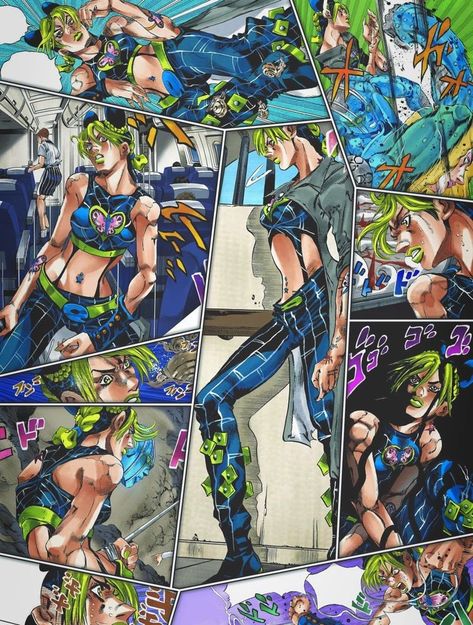 Jjba Wallpaper Stone Ocean, Jjba Manga Covers, Joylene Cujoh Wallpaper, Stone Ocean Manga Panels, Jjba Manga Wallpaper, Stone Ocean Ending, Jojo Manga Wallpaper, Jojo Lockscreen, Jolyne Kujo Wallpaper