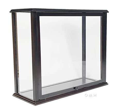 Wood Trophy, Table Top Display Case, Trophy Display Case, Wood Trophies, Wall Display Case, Trophy Display, Trophy Case, Dark Mahogany, Dust Particles