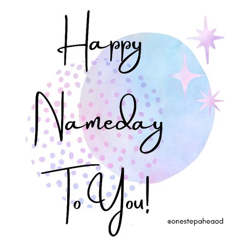 Happy Name Day Wishes, Happy Nameday, Name Day Wishes, Happy Name Day, Happy Names, Birthday Hug, Name Day, Day Wishes, Happy Birthday