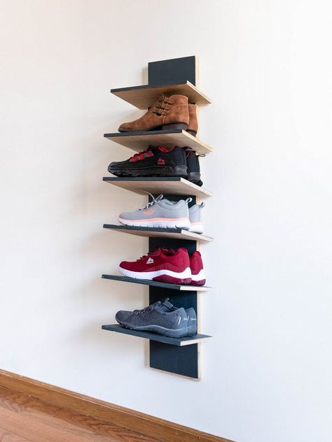 Wooden shoe rack ideas