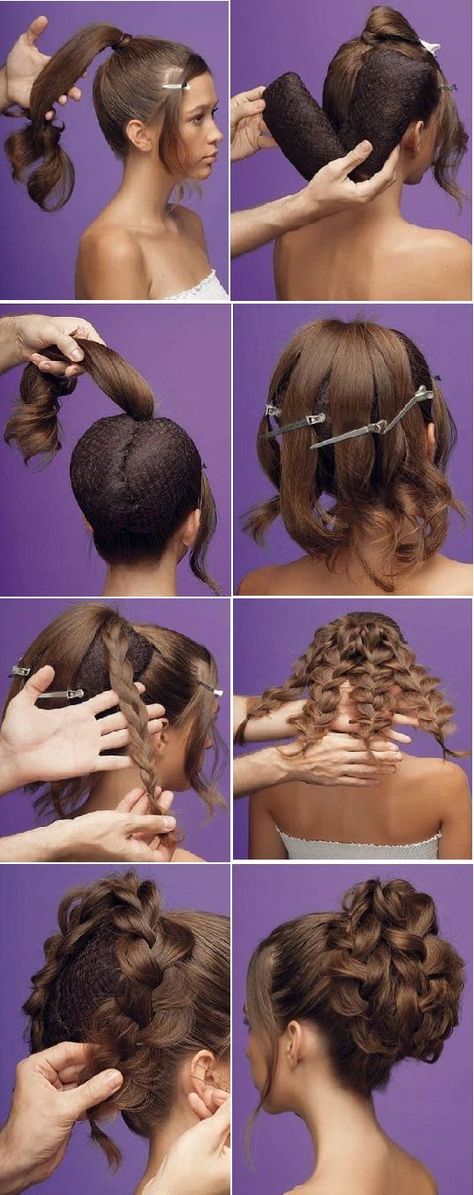 Russian Hairstyles, Hair Up Styles, Braided Hairstyles Easy, Hair Dos, Meghan Markle, Hair Videos, Hair Updos, Diy Hairstyles, Up Hairstyles