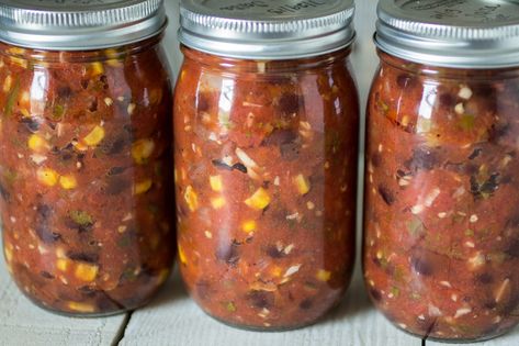 Recipes With Black Beans And Corn, Roasted Corn Salsa Recipe, Black Bean Corn Salsa Recipe, Corn Black Bean Salsa, Black Bean Salsa Recipe, Canned Salsa Recipes, Corn Black Bean, Salsa Canning Recipes, Corn Bean Salsa