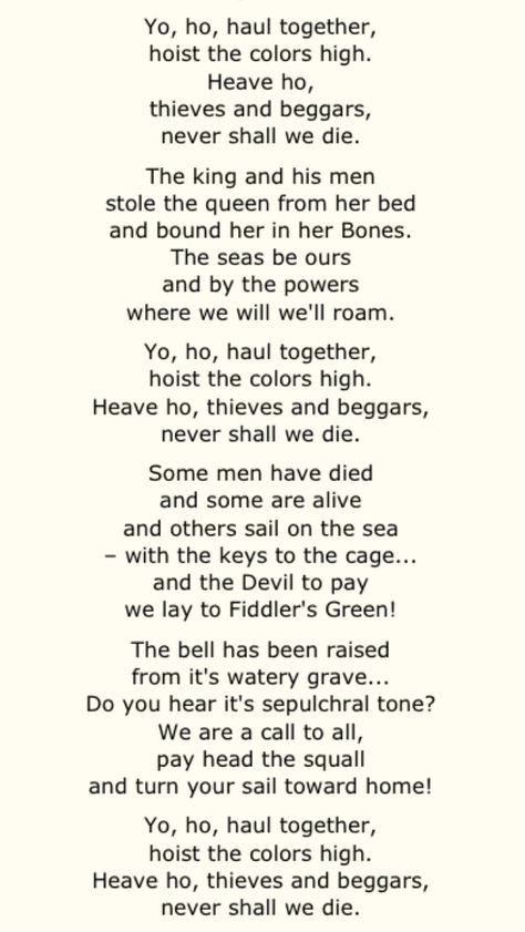 Pirates of the Caribbean White Lyrics, Pirates Life, Captain Jack Sparrow, Pirate Life, Captain Jack, Jack Sparrow, A Poem, Pirates Of The Caribbean, Galveston