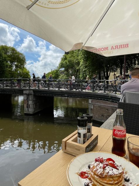 #amsterdam #netherlands #utrecht #paris (its not) #canal #architecture #aesthetic #summer #baking #food #pancakes Amsterdam Pancakes, Canal Architecture, Netherlands Utrecht, Food Pancakes, Netherlands Food, Architecture Aesthetic, Summer Baking, Peaceful Life, Amsterdam Netherlands