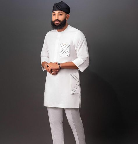 Male Senator Styles White, Men Latest Native Fashion Trends 2022, Sentor Wears For Men, Male Asoebi Styles, White Senator Design, Male Native Wears Nigerian, White Native For Men Nigerian, Native Designs For Men, White Native Wears For Men