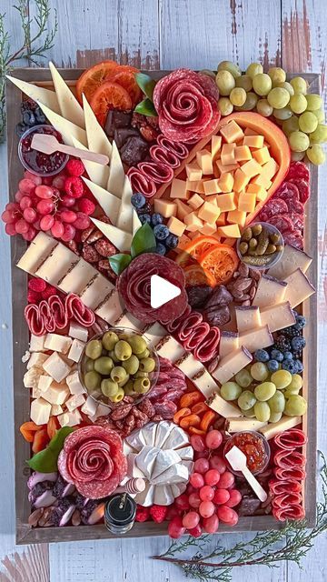 4,871 likes, 35 comments - charcuterie_n_things on October 27, 2022: "Say cheese… #charcuterie #foodstyling #cheese #grazingtable #food52 #thefeedfeed #foodnetworkk..." Cheese Meat Platter, What To Add To A Charcuterie Board, Original Charcuterie Board, Long Cheese Board Display, Impressive Charcuterie Board, Charcuterie Board For Work, Southern Style Charcuterie Board, Whole Foods Charcuterie Board, Charcuterie Board Images