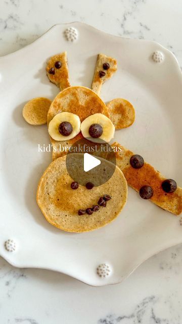 Lindsay | Weeknight Bite on Instagram: "Which is your fave? 🦒🦖🐱🐻

my kids are very into pancake art these days, and it’s actually been fun for me to get creative and see them get excited about it (unless of course my mini bosses are yelling at me to hurry up, and then it’s actually not fun at all 😅).

Bookmark this post and tag me in your creations!

🦒: I made my high-protein pancakes for this one + banana slices + chocolate chips
🦖: my hulk pancakes (spinach banana pancakes) + strawberries + mini chocolate chips
🐱: gluten-free toast + almond butter + blueberries + chocolate chip + thinly sliced apple for whiskers
🐻: high-protein pancakes + banana + chocolate chips

#kidsbreakfast #kidsbreakfastideas #kidapprovedfood #toddlerapproved #healthykidsfood #pancakeart #toddlerrecipes #m Banana Protein Pancakes, High Protein Pancakes, Gluten Free Toast, Pancake Art, Blueberry Chocolate, One Banana, Protein Pancakes, Banana Slice, Banana Pancakes