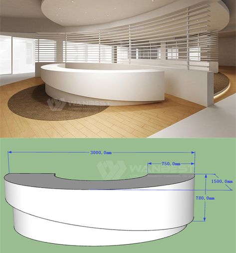 Large Round Reception Desk Office Furniture For Sale  RE118 Round Reception Desk, Circular Reception Desk, Round Reception Desks, Curved Counter, Reception Desk Office Furniture, Curved Reception Desk, Office Reception Furniture, Modern Reception Desk, Reception Desk Office