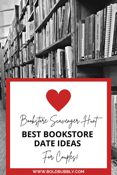 bookstore date ideas Scavenger Hunt Date, Bookstore Date, Date Night Ideas At Home Romantic, Date Night Ideas For Married Couples, Romantic Date Night Ideas, Poetry Anthology, Up Date, Romantic Date Night, Romantic Date