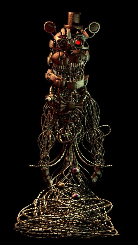 Molted Freddy FNAF 6 Molten Freddy Fnaf, Molten Freddy Fanart, Molten Freddy, Funtime Freddy, Fnaf Foxy, Fnaf 2, Toy Bonnie, Fnaf Sl, Fnaf Sister Location