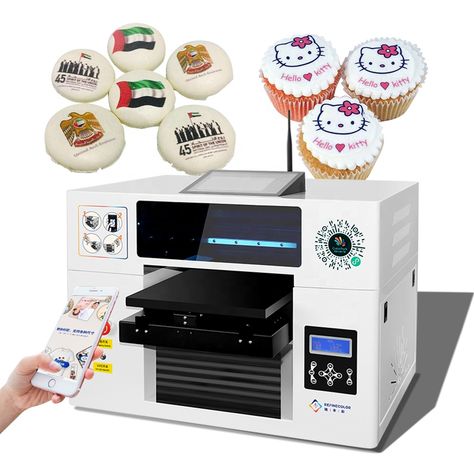 Eddie Printer Cookies, Stickers Printer Machine, Eddie Edible Printer, Money Printer Machine, Macaron Chocolate, Cake Printer, Diy Pictures, Edible Printer, Buy Cake