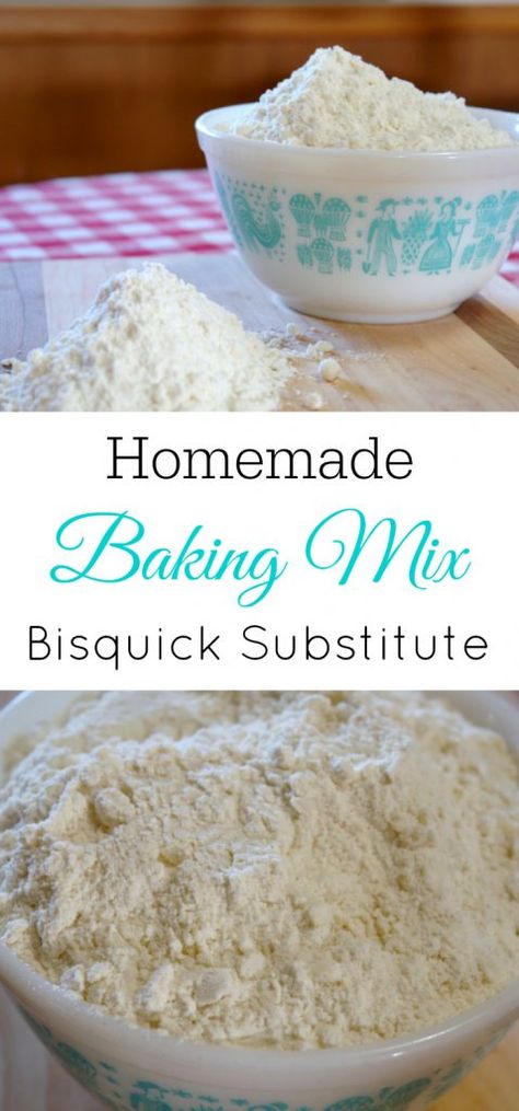 Bisquick Diy, Bisquick Homemade, Bisquick Substitute, Diy Bisquick, Bisquick Mix Recipe, Strawberry Chocolate Chip Muffins, Bisquick Recipe, Strawberry Chocolate Chip, Baking Mix Recipes