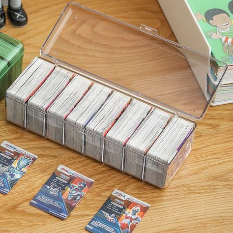 Trading card storage