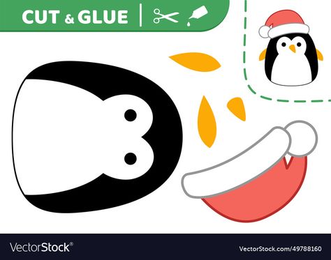 Squishmallow Disney, Cut And Glue, Kawaii Cartoon, Christmas Penguin, Christmas Hat, Red Christmas, Transparent Png, Penguins, Png Images