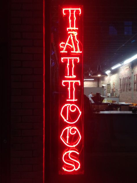 Tattoo Parlor Asheville, NC Tattoo Shops Aesthetic, Tattoo Shop Astethic, Tattoo Parlor Aesthetic Interior, Tattoo Signs Shop, Tattoo Shop Branding, Tattoo Artist Character, Tattoo Parlor Sign, Tattoo Shop Signs, Tattoo Parlor Aesthetic