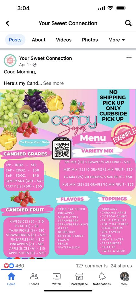 Candy Grape Prices, Selling Fruit Ideas, Candied Fruit Business Names, Candied Grapes Prices, Candy Fruit Business, Food Selling Ideas Snacks, Candied Fruit Price List, Candied Fruit Business, Candy Fruit Trays