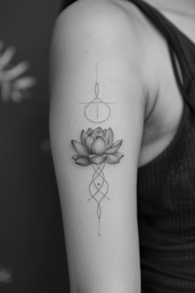 30+ Spiritual Tattoos For Women Chakra Tattoos For Women, Norse Mythology Tattoo For Women, Durga Tattoo, Spiritual Tattoos For Women, Feminine Sleeve, Meditation Tattoo, Norse Mythology Tattoo, Chakra Tattoo, Throat Tattoo