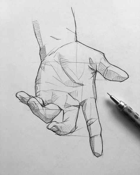 Hatch Drawing, Concept Art Tutorial, Art Sketches Doodles, Hand Drawing Reference, Human Figure Drawing, Female Art Painting, Figure Sketching, Graphite Drawings, Hand Sketch