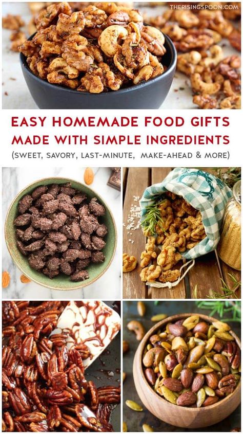 Homemade Food Basket Gift Ideas, Homemade Goods Gift Basket, Homemade Christmas Baskets Ideas, Christmas Food Gifts Homemade Easy, Simple Homemade Christmas Gifts, Diy Edible Christmas Gifts, Baked Goods For Christmas Gifts, Christmas Baked Goods Gifts, Edible Christmas Gifts Homemade