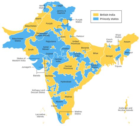 Princely States Of India, India Map, States Of India, State Map, Attitude Quotes, Our World, Google Images, Pakistan, Prince