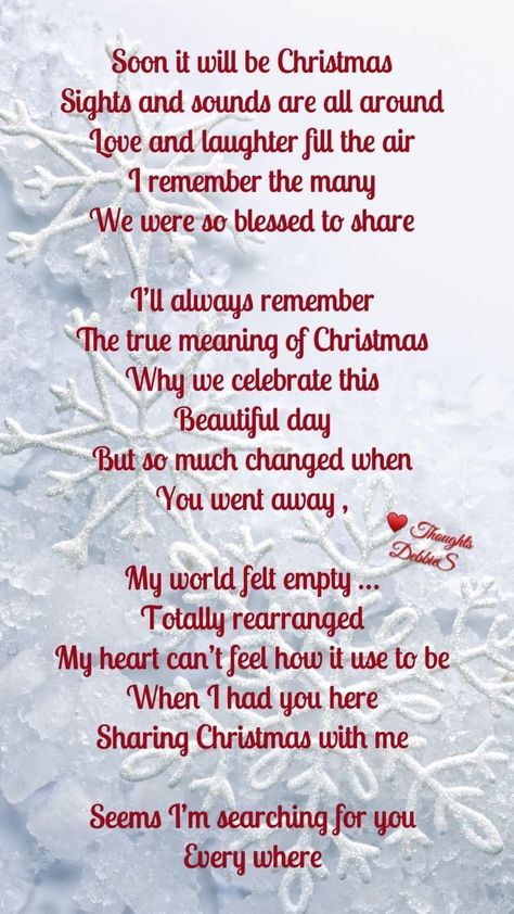 My First Christmas In Heaven, First Christmas In Heaven, Dad Memorial Quotes, Good Memories Quotes, Christmas In Heaven Poem, Mum In Heaven, Miss You Dad Quotes, Losing A Loved One Quotes, In Loving Memory Quotes