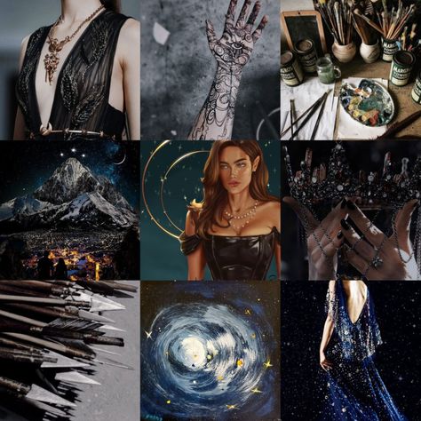 Night Court Inspired Outfits, The High Lady Of The Night Court, High Lady Of The Night Court, Night Court Aesthetic Outfits, Feyre Summer Court Dress, Night Court Outfit, Feyre Night Court Outfit, Acotar Night Court Fashion, Night Court Dress