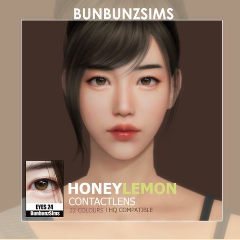 Honeylemon eyes ✿ 22 colors | BunbunzSims on Patreon Japanese Eyes, Sims 4 Cc Eyes, The Sims 4 Skin, The Sims 4 Pc, Sims 4 Cc Makeup, Sims 4 Cc Skin, Sims 4 Expansions, Sims 4 Cc Folder, Sims 4 Dresses