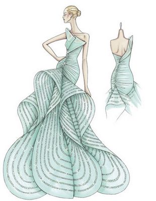 Croquis of fashion designers « Fashion Fashion Resume, Fashion Design Inspiration, Fashion Illustration Sketches Dresses, Design Moda, Fashion Design Collection, Fashion Sketches Dresses, Sketches Dresses, Atelier Versace, Fashion Sketchbook