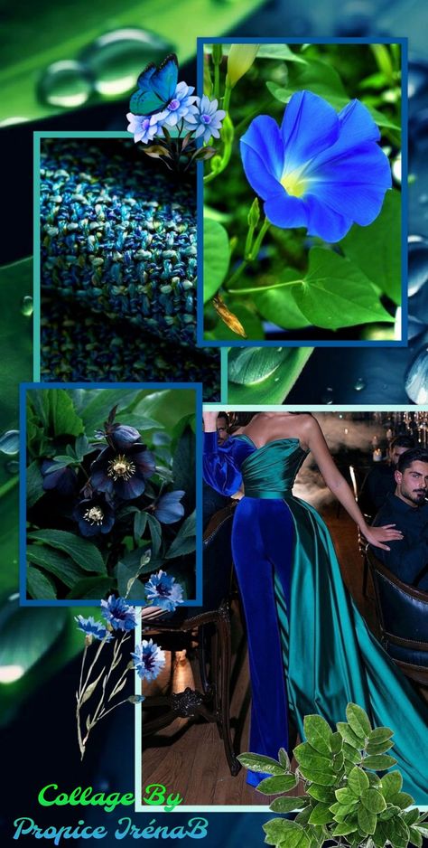 Peacock Blue Colour Combination Dress, Peacock Mood Board, Mood Board Fashion Inspiration, Mom Dresses, Fashion Figure Templates, Fashion Collection Inspiration, Blue Autumn, Combination Dresses, Blue Color Combinations